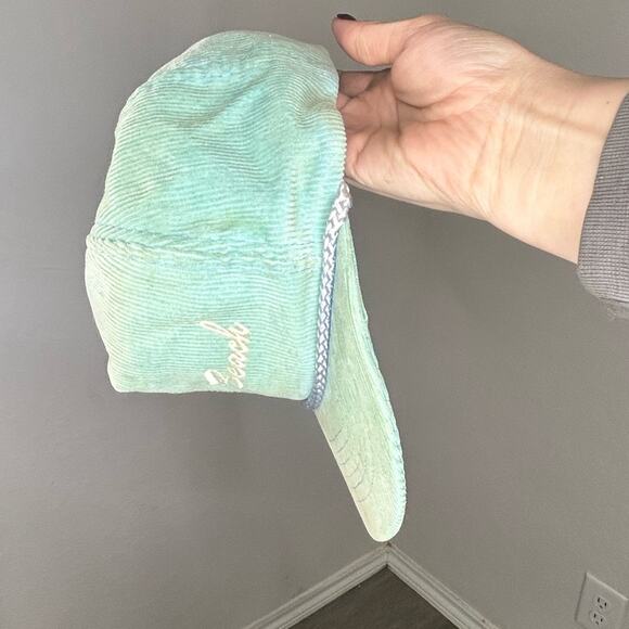 Light blue- Pebble Beach - rope cap- vintage - some staining corduroy -1970s - Picture 8 of 10